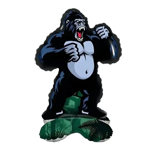Ayaklı Goril Folyo Balon (40x60 cm)