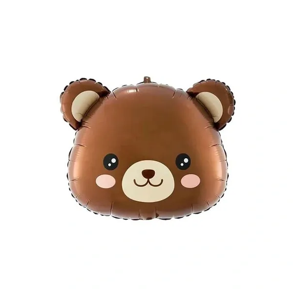 Ayıcık Kafa Folyo Balon 55x61 cm