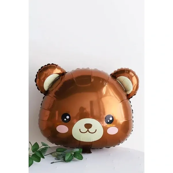 Ayıcık Kafa Folyo Balon 55x61 cm