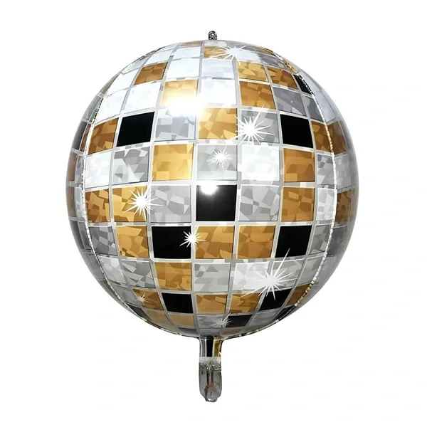 Aynalı Disko Topu Folyo Balon 55 cm