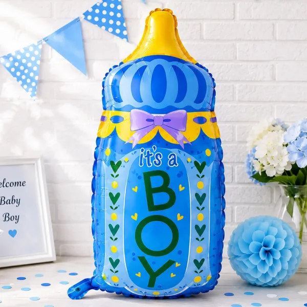 Baby Boy Mavi Folyo Balon (79x43 cm)