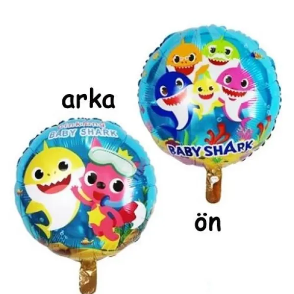 Baby Shark Folyo Balon 45 cm