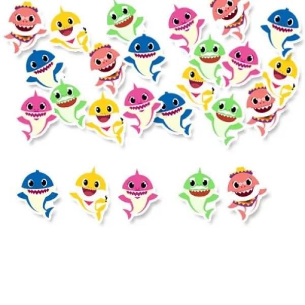 Baby Shark Masa Konfetisi 25 Adet