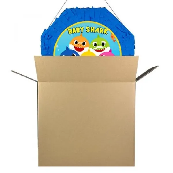 Baby Shark Pinyata 42 cm + Sopası