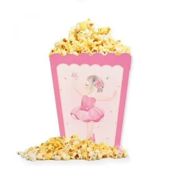 Balerin Temalı Mısır Kutusu 8 Adet