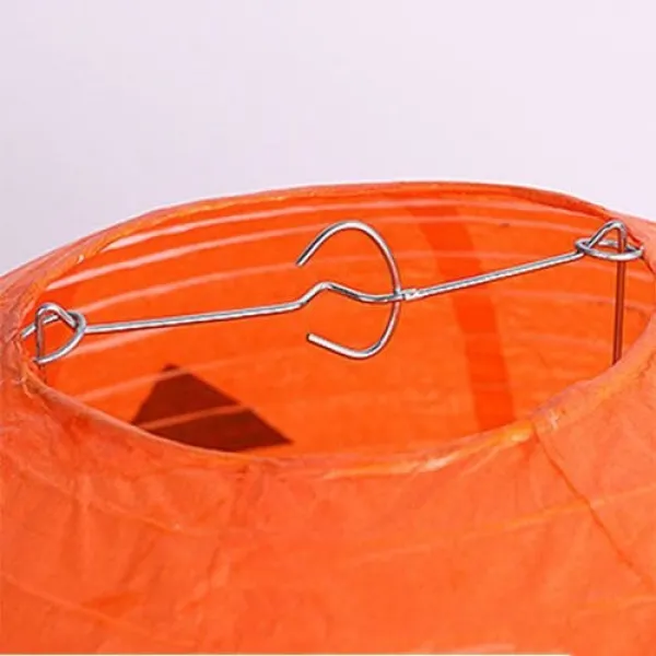 30 cm Balkabağı Yuvarlak Fener Süs 1 Adet