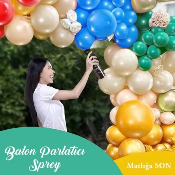 Balon Parlatıcı Sprey 400 Ml (A kalite)