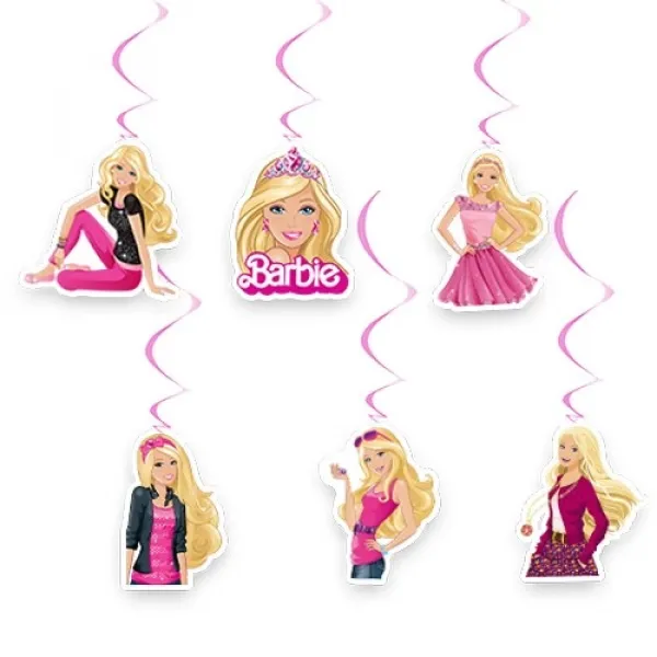 Barbie Asma Süs - 6 Adet