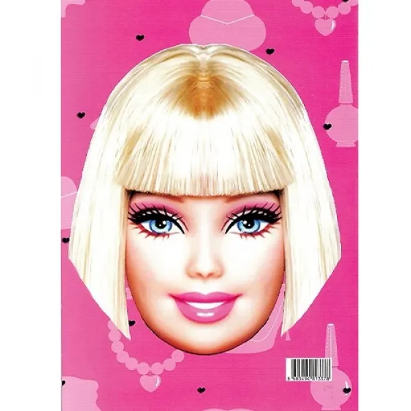 16 Sayfa Barbie Boyama Kitabı Stickerlı 1 Adet