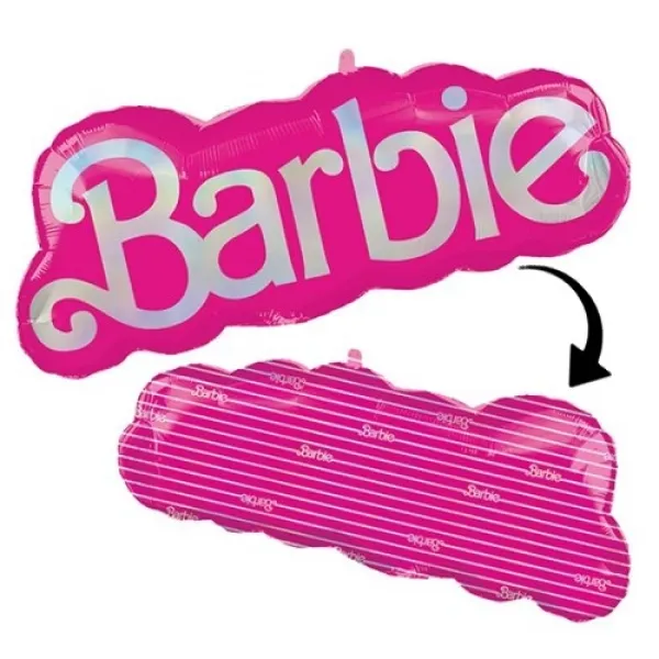 Barbie Logo Folyo Balon 35*70 cm