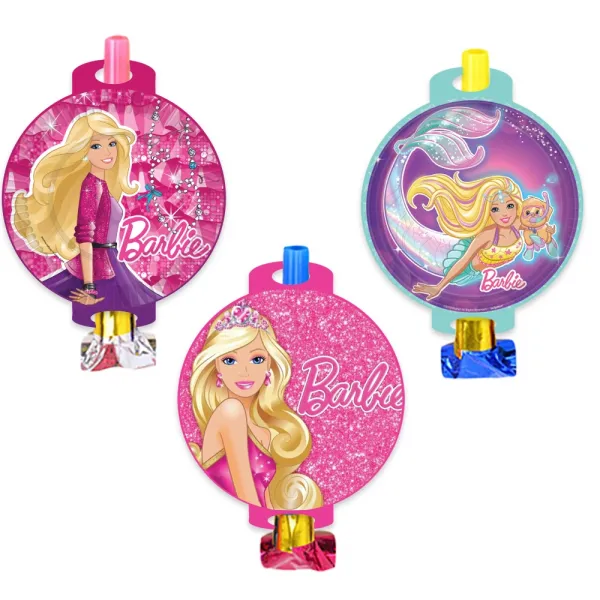 Barbie Parti Düdüğü (6 adet)