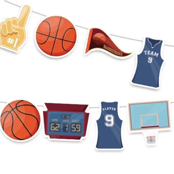 Basketbol Dekoratif Banner 150x18 cm
