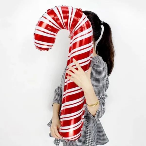 Baston Şeker Folyo Balon 80 cm