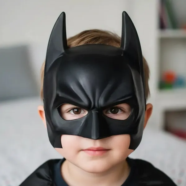 Batman Plastik Maske (1 Adet)