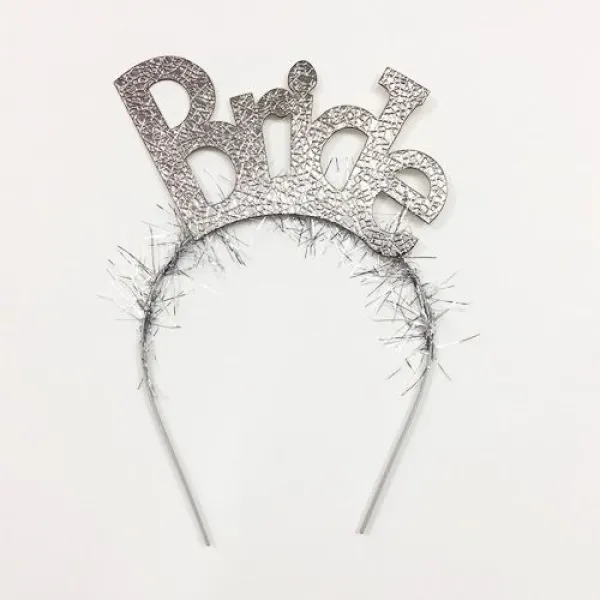 Bekarlığa Veda Bride Taç Gümüş
