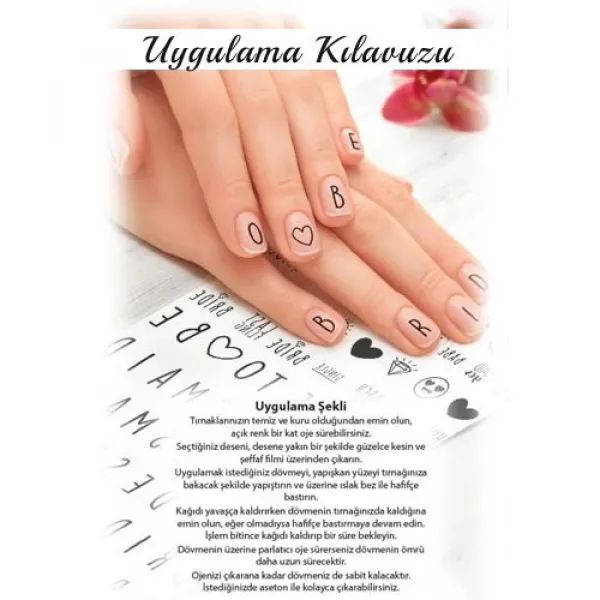 Bekarlığa Veda Tırnak Dövmesi