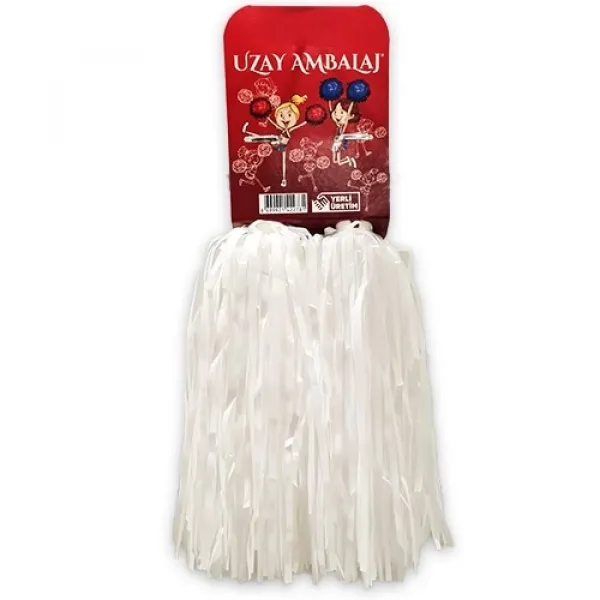 Beyaz Gösteri Ponponu 2 li