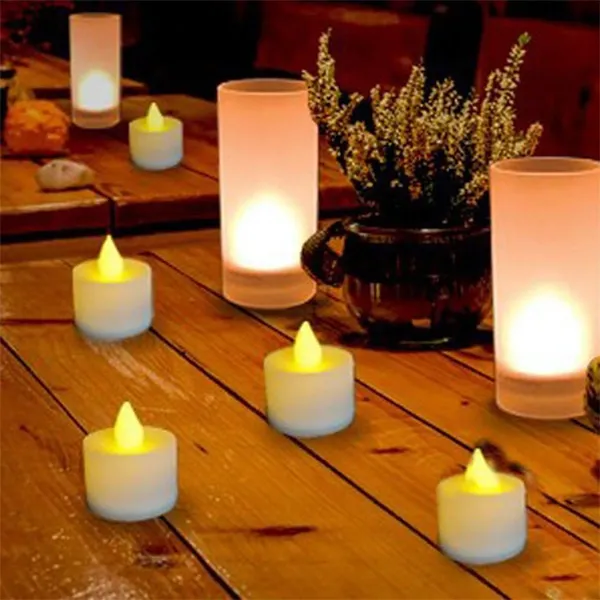 Beyaz Led Mum Pilli (1 Adet)