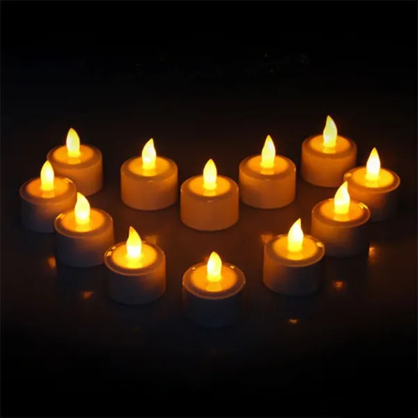 Beyaz Led Mum Pilli (1 Adet)