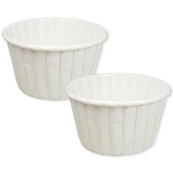 Beyaz Muffin Kek Kapsülü (25 adet)