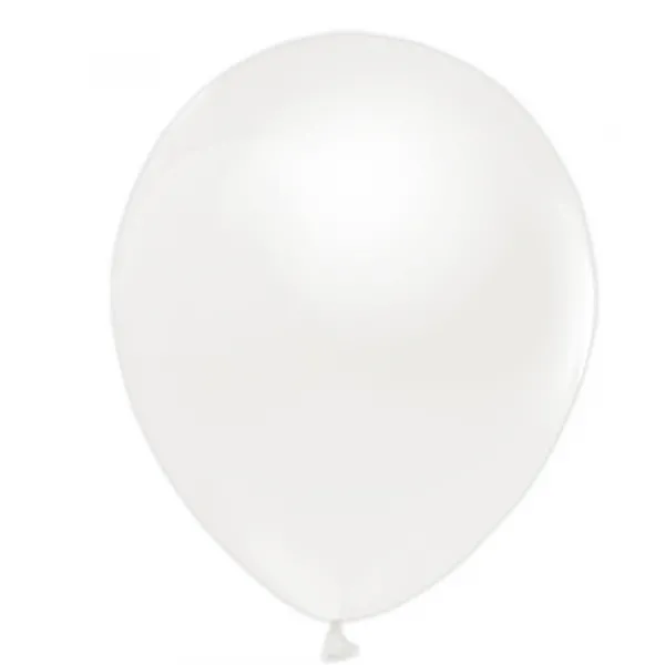 Beyaz Pastel Balon 15 Adet