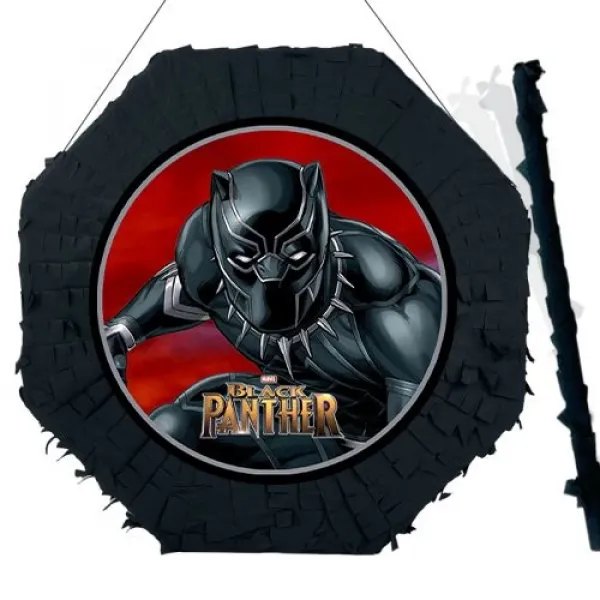 Black Panther Pinyata 42 cm + Sopası