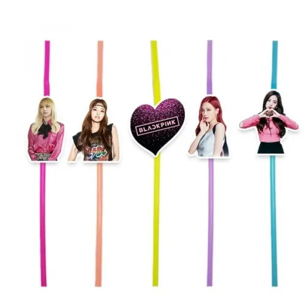 Black Pink Artistik Pipet (10 Adet)
