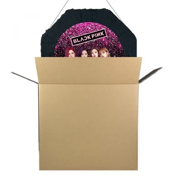 Black Pink Pinyata 42 cm + Sopası