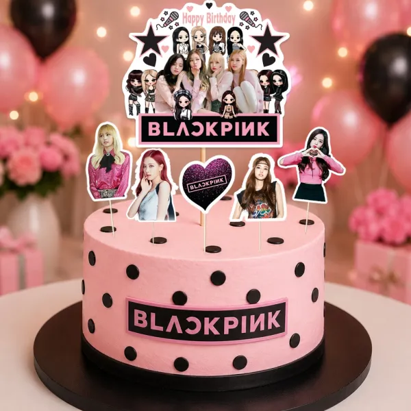 Blackpink Cake Topper Set