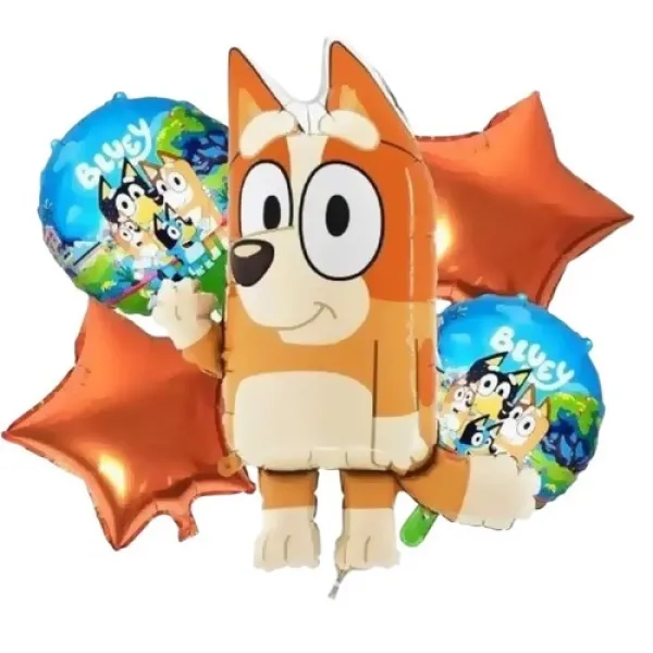 Bluey Chilli Folyo Balon Seti 5li