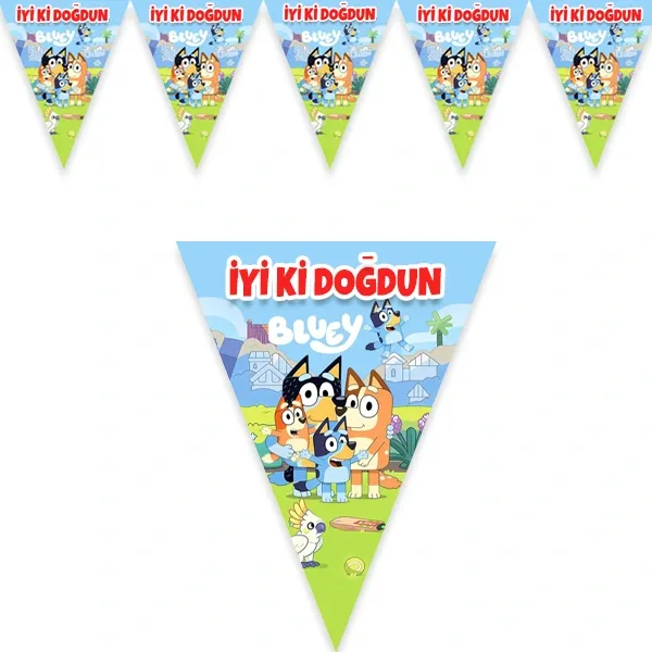 Bluey Flama Bayrak (1.5 Metre)