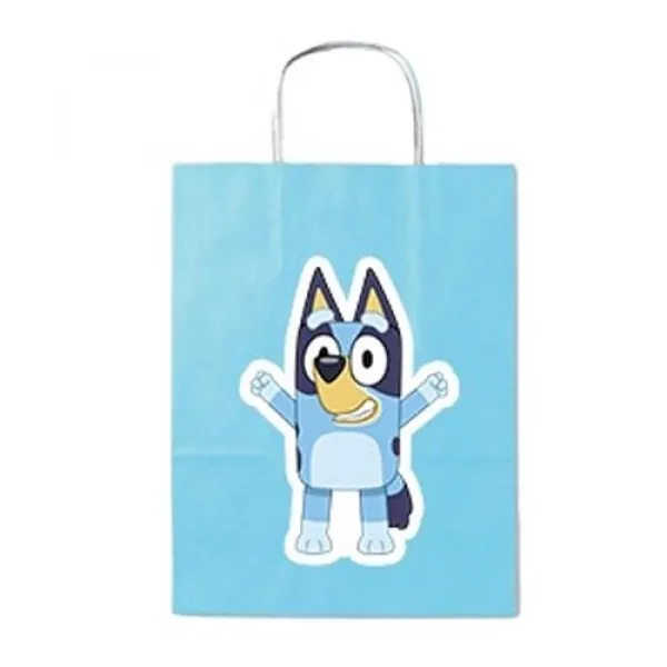 Bluey Kağıt Hediye Çantası 1 adet 18x22