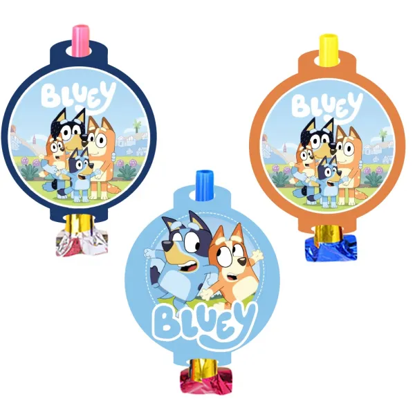 Bluey Parti Düdüğü (6 adet)
