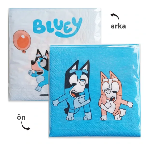 Bluey Peçete (20 adet)