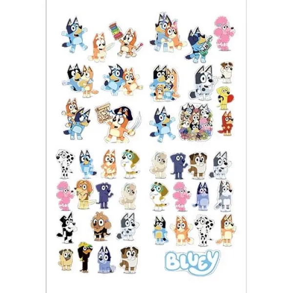 Bluey Sticker 33*48 cm