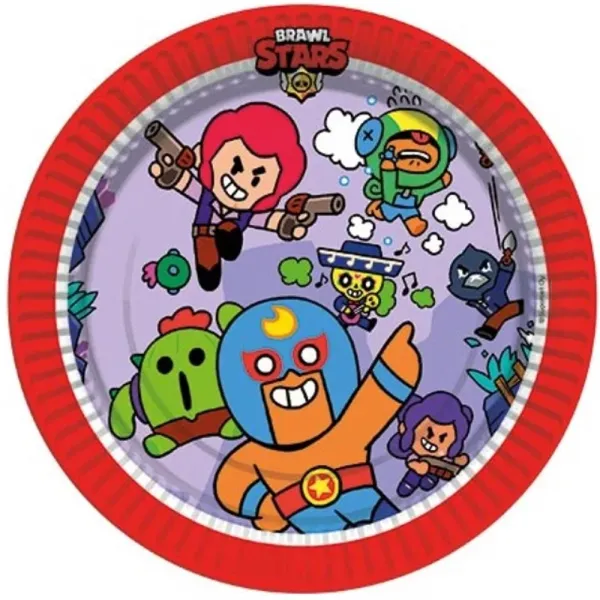 Brawl Stars Karton Tabak (8 adet)