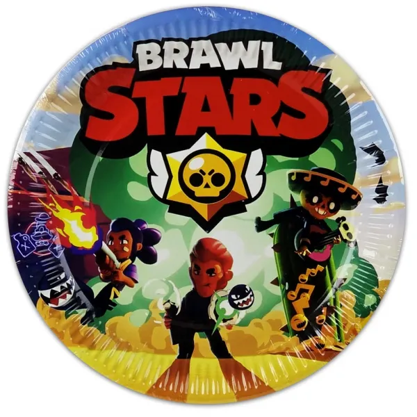 Brawl Stars Karton Tabak (8 adet)