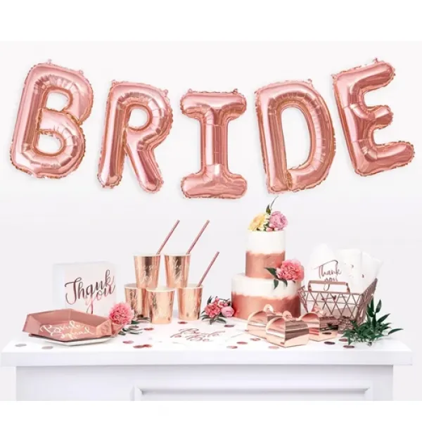 Bride Folyo Balon Rose Gold (35 cm)
