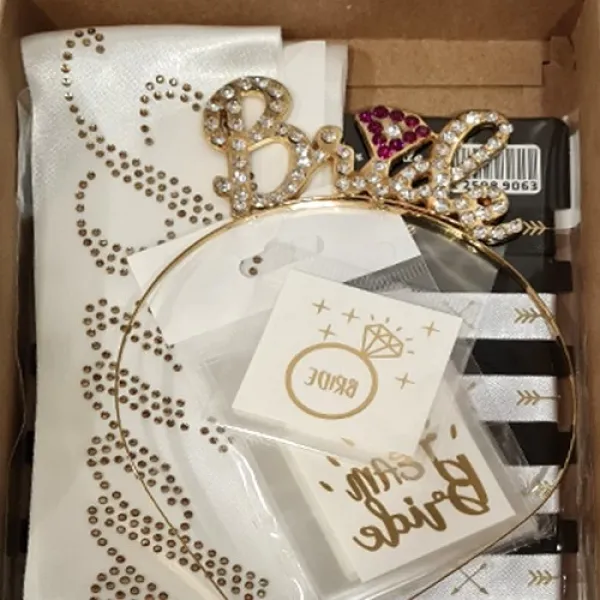 Bride To Be 4-lü Set Gold