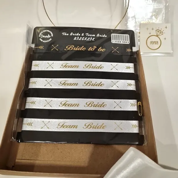 Bride To Be 4-lü Set Gold