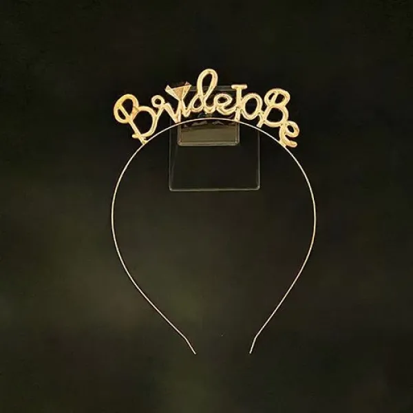 Bride To Be Metal Taç Rose Gold