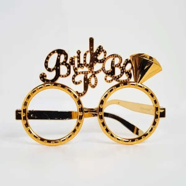 Bride To Be Plastik Gözlük Altın Sarısı 1 Adet