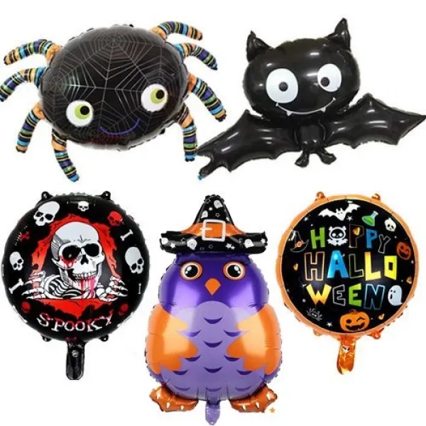 Cadılar Bayramı Folyo Balon Seti 5 Adet