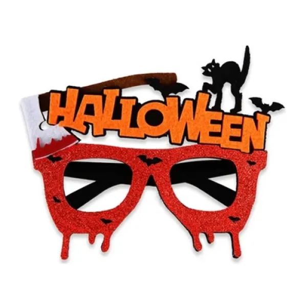 Cadılar Bayramı Halloween Baltalı Gözlük
