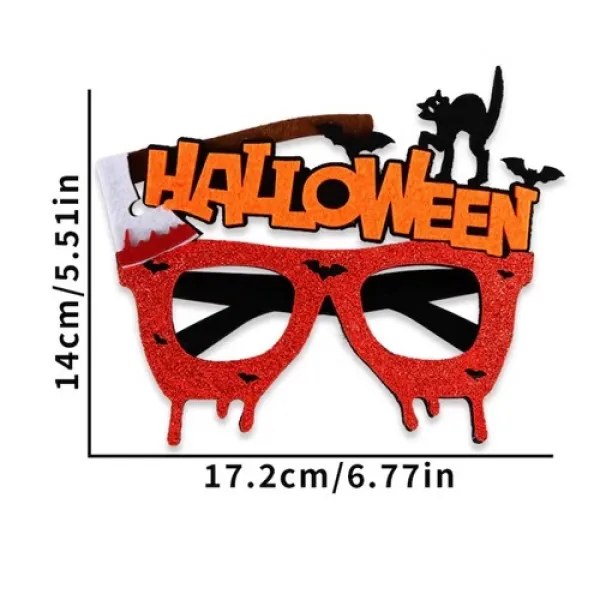 Cadılar Bayramı Halloween Baltalı Gözlük