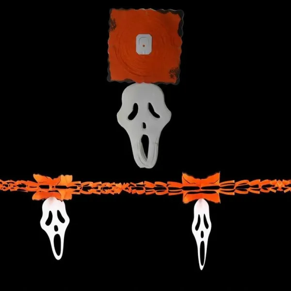 Cadılar Bayramı Halloween Çığlık Zincir Süs 300 cm