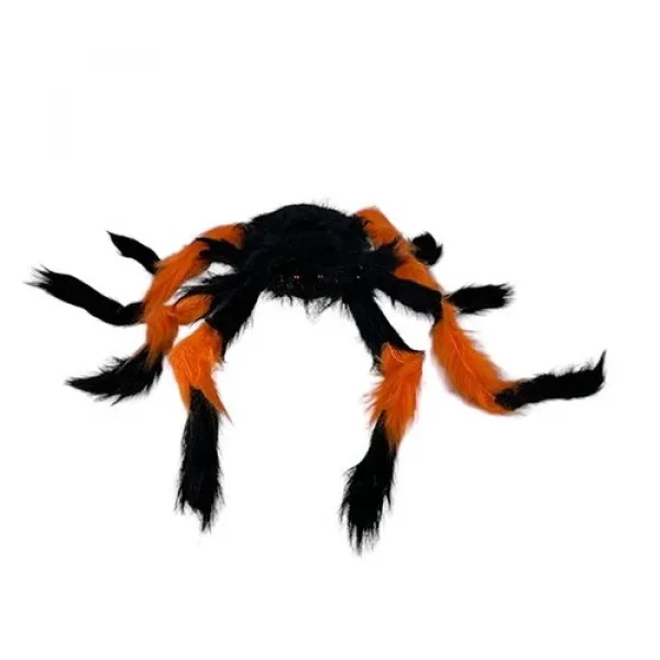 Cadılar Bayramı Halloween Örümcek Turuncu 50 cm