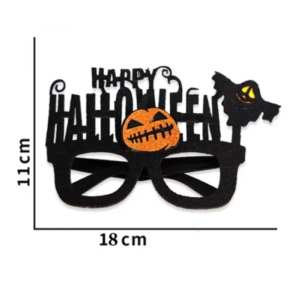 Cadılar Bayramı Happy Halloween Balkabağı Gözlük