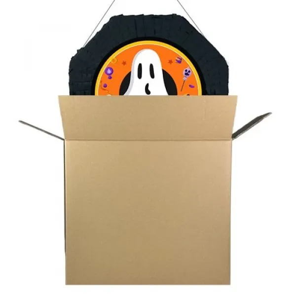 Cadılar Bayramı Hayalet Pinyata 42 cm + Sopası