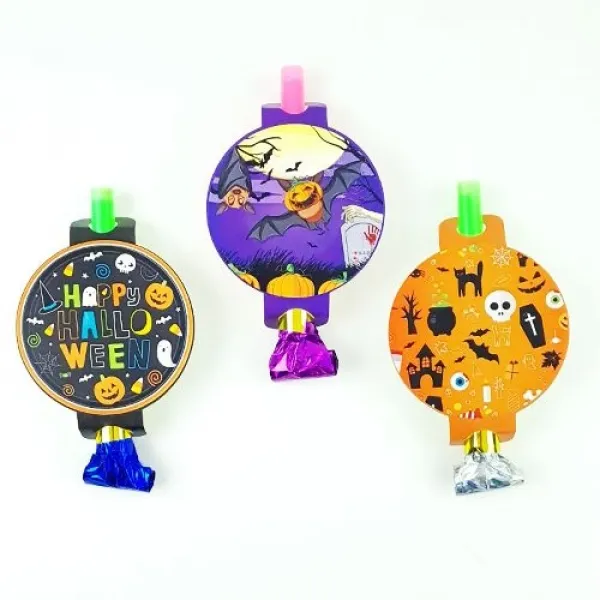 Cadılar Bayramı Parti Düdüğü (6 adet)